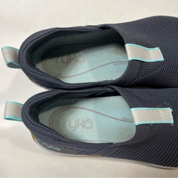 Ryka Women's Echo Knit Slip On Sneakers Navy Blue 9 - Picture 8 of 10